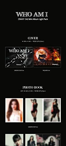 Dreamus Craxy Who I am i 3rd мини албум Светло пакување ЦД+постер+Photobook+Photocard+Следење