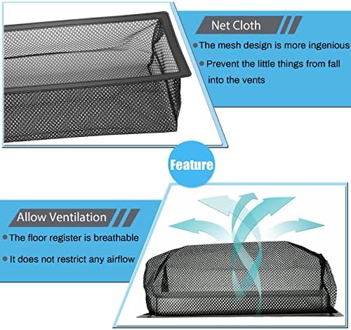 Стапица за покривање на подот, екран на филтри за подот, за домашен вентилатор за проветрување мрежен мрежен мрежен стапица