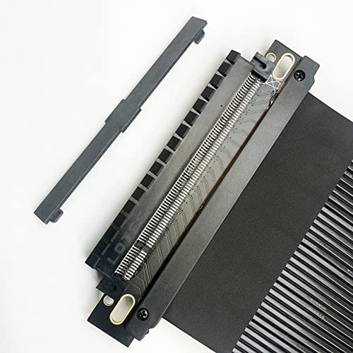 Кабел за продолжување на PCIe 3.0, до 4,0, 16x до 16x, m до F, директно до 90 °, 20cm/