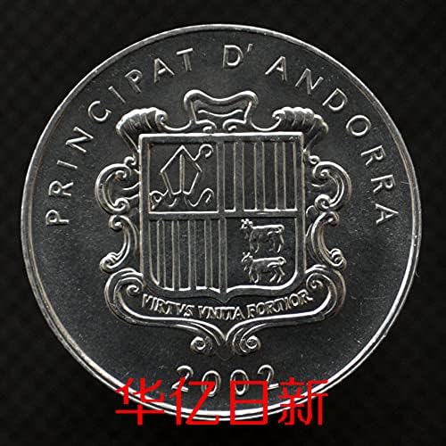 Андора Монета 1 Точка 2002 Км176 Карактер Европски Странски Монети