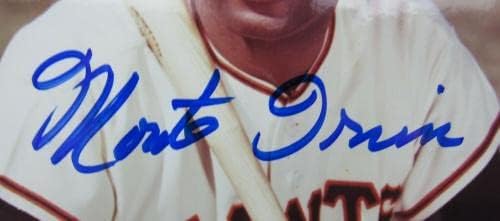 Монте Ирвин потпиша автоматски автограм 8x10 Фото xxiii - автограмирани фотографии од MLB
