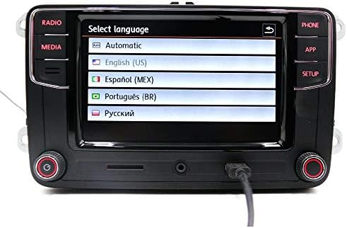 ScumaxCon Car Stereo CarPlay Androidauto MIB2 6,5 RCD360 Pro Bluetooth RVC USB -екран на допир за VW Jetta Tiguan Passat Caddy Golf Eos Passat