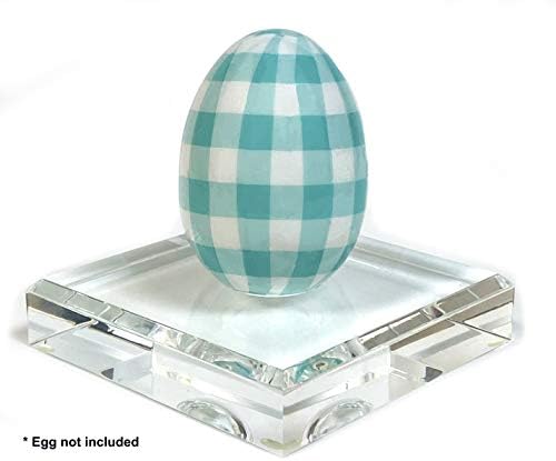 Национална база на акрилен дисплеј во форма на Artcraft® за украсени јајца или минерали