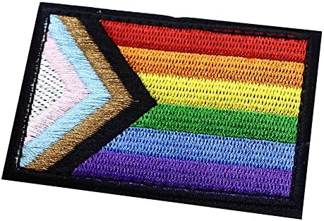 DailyCarry Intersex Incelture Progress Prode Fride LGBTQ Hook & Loop Прицврстувачи за лепенка ЛГБТ сојузник геј лезбејски бисексуален трансродови