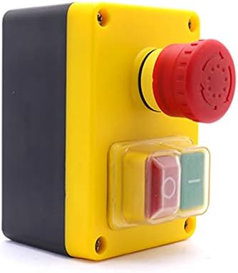 Tioyw KJD17D-2 250V 16A Електромагнетско копче за копче за итни случаи прекинувачи за итни случаи за електрични алатки и опрема за