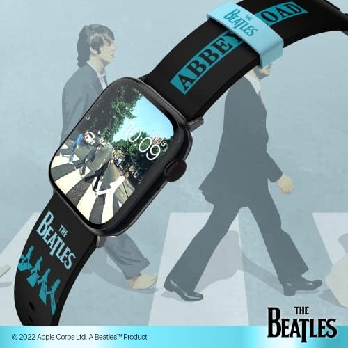 Beatles - Band SmartWatch - официјално лиценциран, компатибилен со секоја големина и серија на Apple Watch