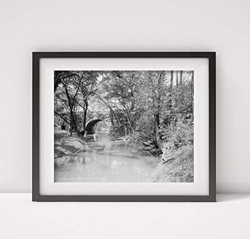 Бесконечни фотографии 1900 Фото: Парк Мост Чероки | Потоци | Луисвил, Кентаки | Детроит издаваштво CO | Гроздобер репродукција