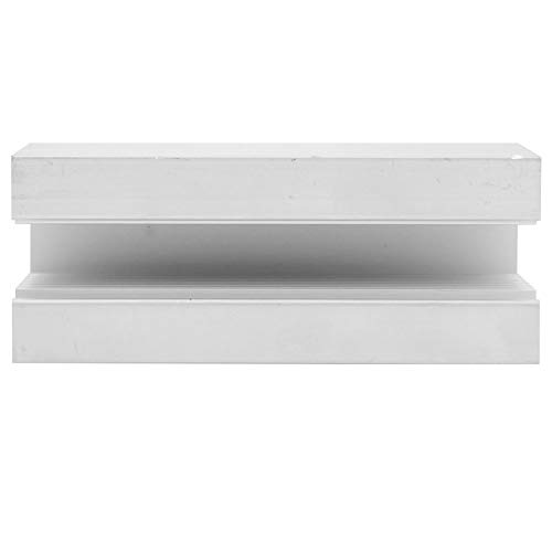 Топлина мијалник, алуминиум ладилник перка, тип до-3П 6063-Т5 сребро за LED напојување поставена горната кутија за напојување PCB PCB