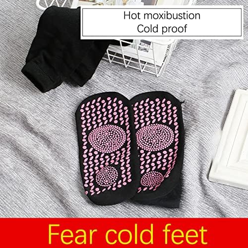 Самозагревање Чорапи, Магнетни Чорапи за Мажи &засилувач; Жени, Чорапи За Самозагревање Зимски Термални Чорапи Памучни Топли