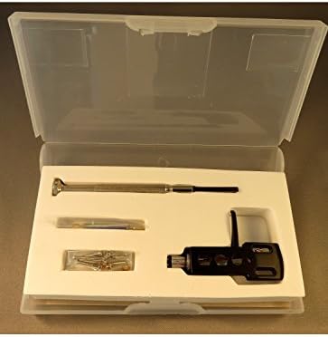 Касетата за фоно -кертриџ со глава на плочата за грабнување на фоно -касети за монтирање на хардверски комплет црна техника