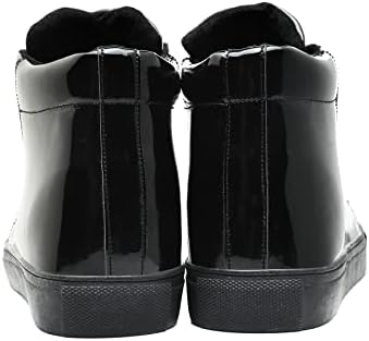IGXX машки патики панк-глуждови чизми за мажи метални занишани високи врвни чипкачки кошаркарски чевли за сјајни метални чевли за украсување