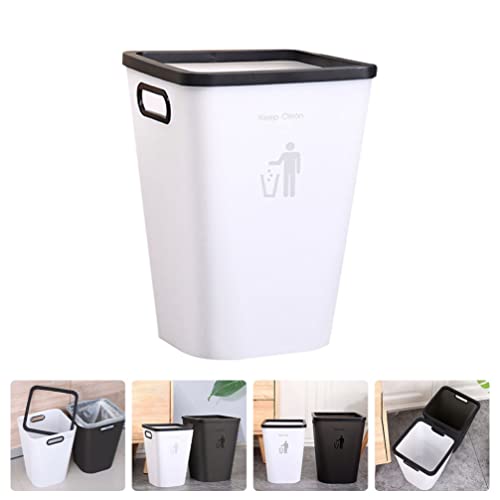 Хемотон црн сад Мал ѓубре може пластичен отпадоци од отпадоци од отпадоци од отпадоци за отпадоци Организатор за отпад за бања за кујна бела