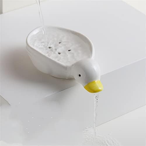 Дуја сапун кутија патка сапун полица бесплатно удирање креативно дренажа решетката без складирање на вода за складирање на вода
