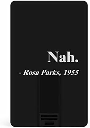 Не. Роза Паркс, 1955 УСБ Меморија Стап Бизнис Флеш-Дискови Картичка Кредитна Картичка Банкарска Картичка Форма