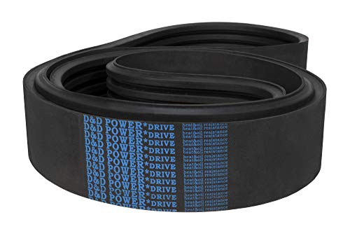 D&D PowerDrive 7/3V670 Banded V Belt, гума