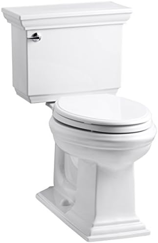 Кохлер К-3817-У-0 Мемоари зачудувачки тоалети за удобност, бели