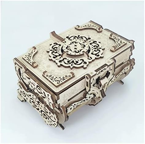 Emers Исклучителна- Музичка кутија DIY рачно склопена музичка кутија кутија за складирање на накит играчка момче роденден подарок музички кутии музички кутии двојно д