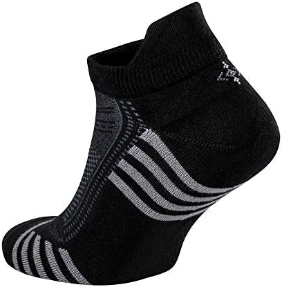 Чорапи на глуждот со јазичиња со потпетици направени од природен бамбус за мажи или жени спортови и атлетски перформанси носат