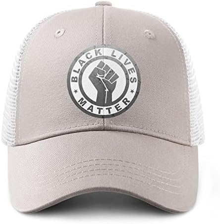 Црните животи материи за бејзбол капи за мажи жени - Гроздобер капа за капачиња за капачиња за прилагодување на капачињата