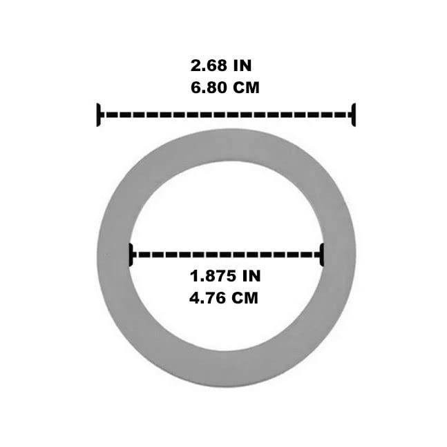 Унивен блендер О-прстен заптивка за заптивка компатибилен со Cuisinart CBT-GSK направен во пакетот USA 3