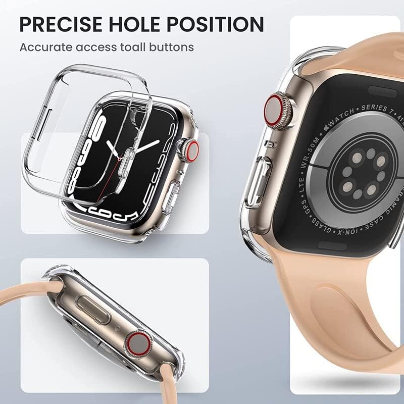 Анканг Покритие За Apple Watch Ultra Додатоци Заштитник На Целосен Капак На Екранот Ударен Браник За Iwatch Серија 8 Pro Apple