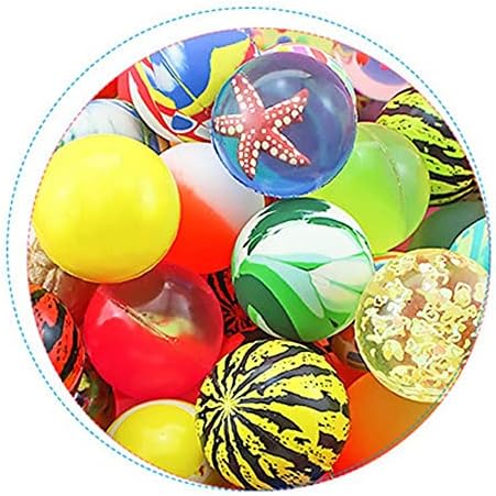 45мм скокачки топки, еластични топки за скокање Смешни боички играчки креативни топки за играчки, надворешни игри за игри подароци за