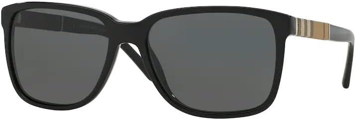 BURBERRY BE4181 Квадратни Очила за Сонце за Мажи + ПАКЕТ Со Дизајнер iWear Комплет За Бесплатна Нега На Очила