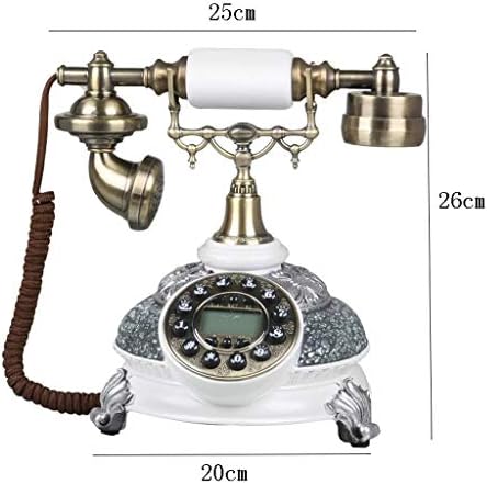 N/A Телефони и додатоци Телефонска машина Дневна соба Античка телефонска спална соба креативна ретро фиксна телефонска мода ротационо бирање