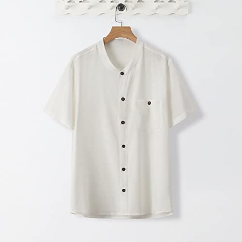 2023 Нова облека Зен облека Јуши облека краток ракав драпец тенка ладна маица лесна летна врвови мажи