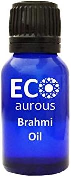 БРАХМИ МАСТ природно, органско, веганско и суровост бесплатно Брахми есенцијално масло | Чисто масло од Брахми од Еко Аурос