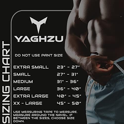 Yaghzu Брзо заклучување на појасот за кревање тежина за мажи и жени - прилагодлив ремен за кревање за напојување, вкрстено тренирање и