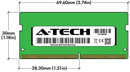 A-Tech 4GB RAM меморија за синологија DiskStation DS220+ NAS | DDR4 2400MHz PC4-19200 SODIMM 1.2V 260-PIN Не-ECC SO-DIMM Memory Autgrade