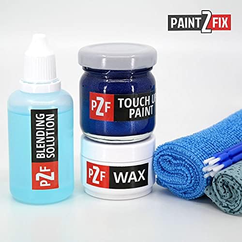 Paint2Fix Touch Up Paint за Mercedes - Imola Grey 7756 | АМГ Имола Грау | Хималај Греј | Комплет за поправка на гребење и чипови - Сребрен
