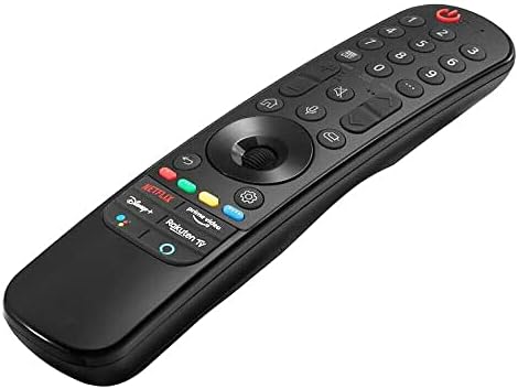 Нов MR21GA Voice Magic Remote Fit for LG OLED 2021 TV's G1, C1, A1 серија телевизори, со клучеви за видео на Netflix Prime Disney+