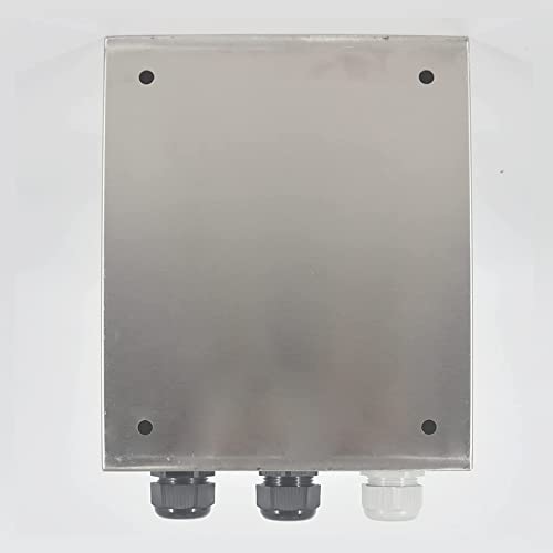 Електрична кутија со не'рѓосувачки челик GTYORUS- ИП65 водоотпорен метален спој- кутија за проектирање на wallидови со заклучување, покритие