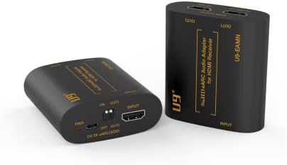 u9 eARC ARC HDMI До HDMI Аудио Екстрактор / Адаптер За Hdmi Апликација За Аудио Приемник HDMI 2.0 b 18Gbps 4: 4: 4k@60Hz HDR Dloby Vision
