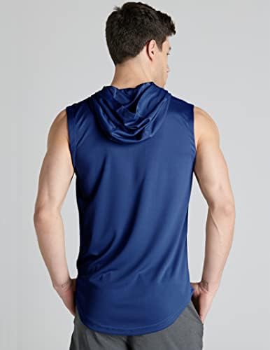 Liberty Увоз на 3-пакувања салата без ракави за маж за мажите кошули за вежбање, резервоарот за мускули со атлетска облека атлетска