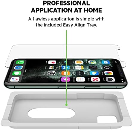 Белкин InvisiGlass Ултра Екран Заштитник За apple iPhone 11 Pro w/Антимикробно Третирани, Јонска Размена Зајакната &засилувач;