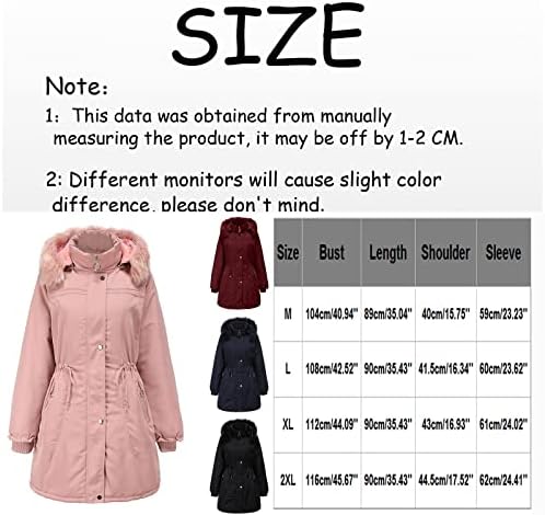 Плус големина празнични палта за женски случајни долги ракави со цврста боја дебела пуферка јакна со слабеење со