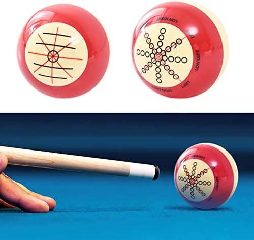 Билиард знак на топката ， билијард знак за вежбање на топката за обука на артефакт ， вежбајте топки со стандардни линии и точки
