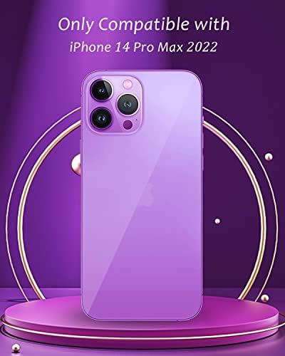 [Комплет за автоматско Усогласување] Заштитник НА Екранот ЗА Приватност ПОРОЛИР Компатибилен за iPhone 14 Pro Max 6.7 Со Индивидуален