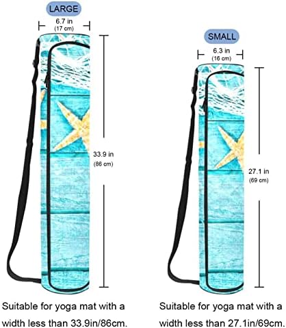 Bгдн Јога Мат Торба, Летна Одбор Морска Ѕвезда Вежба Јога Мат Превозникот Целосна Поштенски Јога Мат Носење Торба Со Прилагодлив