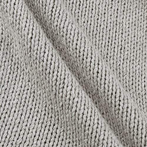 Amentsенски кардиган џемпери ракав плетен со долги преголеми цврсти копче со долги палто на врвовите на Обични y2k преголеми кошули