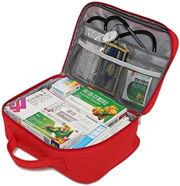 Комплет за прва помош Maxpand Празна торба за медицинско складирање Преносна торбичка за спасување Траума торба за опстанок торба Црвена