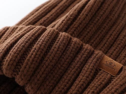 Дома претпочитаат машка зимска капа топло порибување жени плетени капи со постава