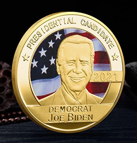 Хабкоин 46 -ти американски претседател oeо Бајден комеморативна монета Инаугуративна предизвик монети Новина Политички подарок - 2 парчиња