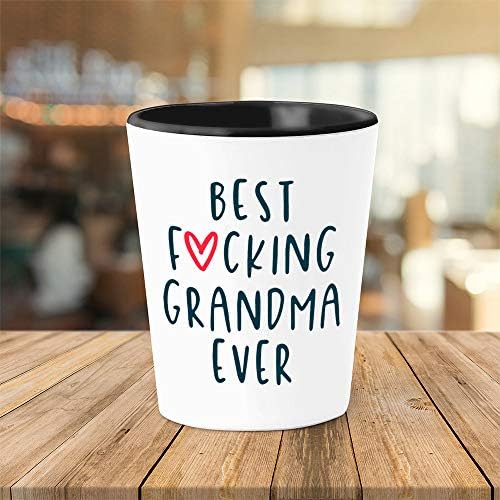 Баба Застрелан Стакло-Најдобро инг Гранма - Баба Подароци Смешно, Баба Застрелан Стакло Смешно, Најдобрите Мајки Се Промовираат На Баба Застрелан