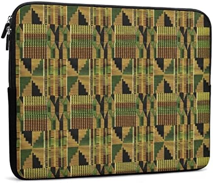 Кенте ткаенина дизајн лаптоп покритие за заштитен лаптоп торба за лаптоп, кој носи куќиште за мажи за жени 10инч