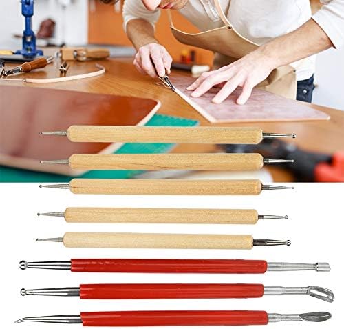Алатка за занаетчиска кожна занаетчиска алатка DIY -резба за моделирање на алатки за сплит лажица лажица резба алатка за алатки
