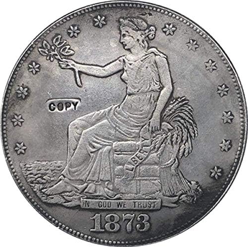 1873-Трговски Долар Монета Копија Копија Собирање Подароци